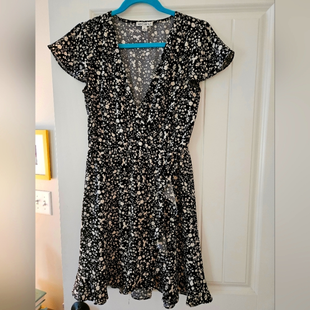 J Crew Mercantile wrap style dress